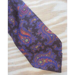 Ted Baker Neck Tie Silk Paisley Formal Business Designer USA Woven